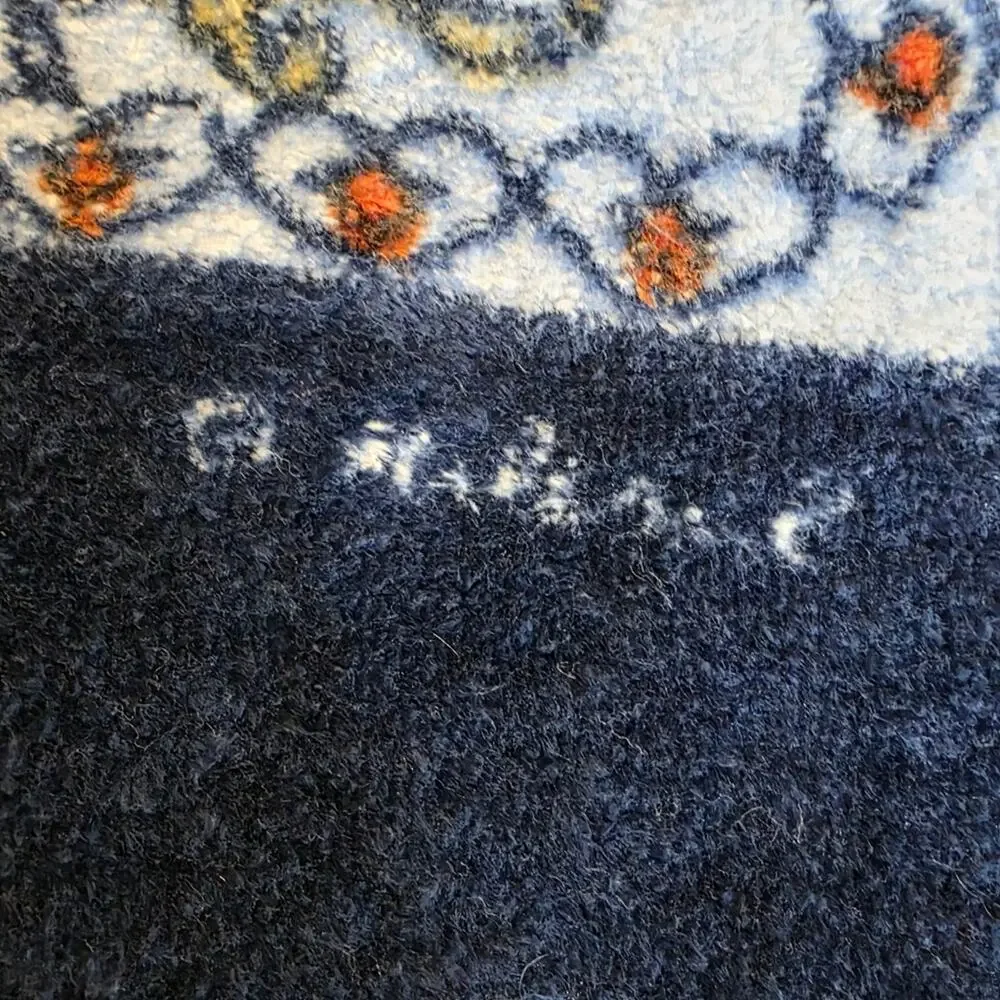 Vintage Hilasal Floral Cotton 5 Pc. Towel Set | Mid Century Modern Bath Linens